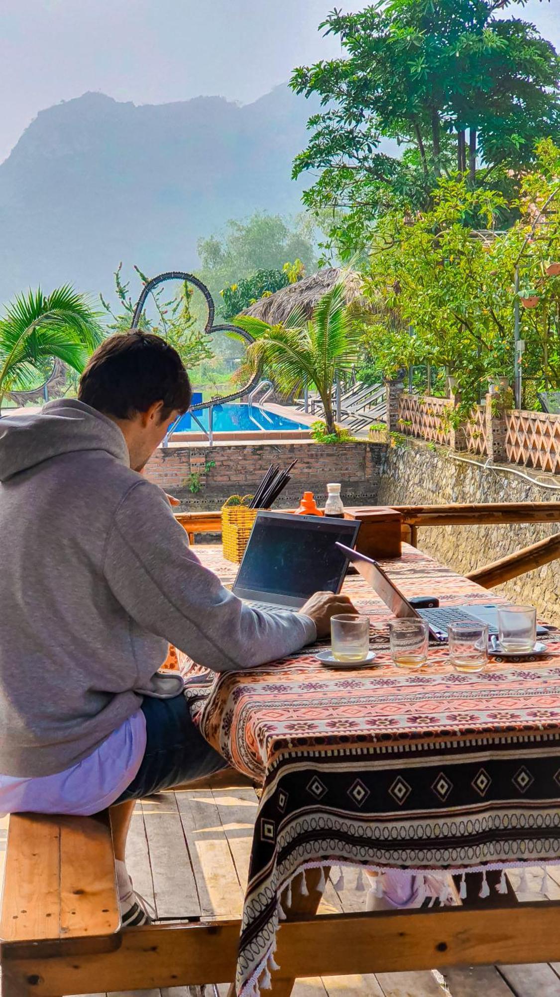 Trang An Quynh Trang Happy Homestay & Garden Ninh Binh Buitenkant foto